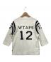 WTAPS (ダブルタップス) 7分袖カットソー ホワイト サイズ:2：6000円