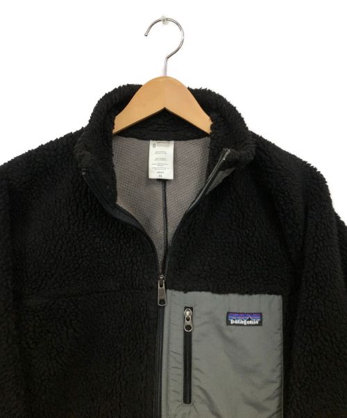Patagonia（パタゴニア）Patagonia (パタゴニア) フリースジャケット ブラック×グレー サイズ:XSの古着・服飾アイテム