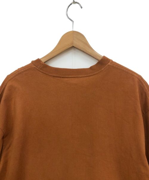 BRAIN DEAD（ブレインデッド）BRAIN DEAD (ブレインデッド) スウェット ブラウン サイズ:Lの古着・服飾アイテム
