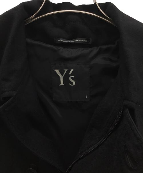 Y's（ワイズ）Y's (ワイズ) パイロットジャケット ブラック サイズ:1の古着・服飾アイテム