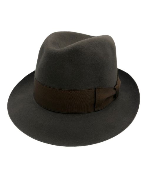 BORSALINO（ボルサリーノ）BORSALINO (ボルサリーノ) ハット サイズ:56の古着・服飾アイテム