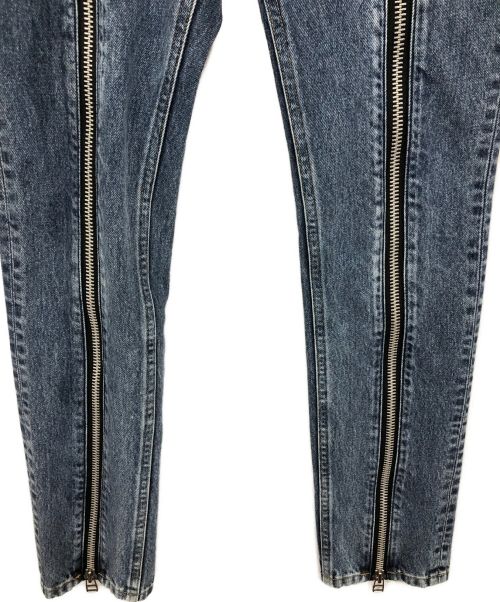 JOHN LAWRENCE SULLIVAN（ジョン ローレンス サリバン）JOHN LAWRENCE SULLIVAN (ジョンローレンスサリバン) ジップパンツ インディゴ サイズ:XSの古着・服飾アイテム