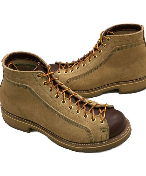 THOROGOOD（ソログッド）THOROGOOD (ソログッド) ブーツ カーキ×ブラウン サイズ:7 1/2Dの古着・服飾アイテム