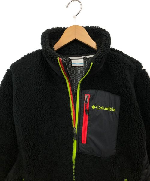 Columbia（コロンビア）Columbia (コロンビア) フリースジャケット ブラック サイズ:Mの古着・服飾アイテム