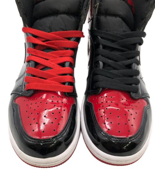 NIKE（ナイキ）NIKE (ナイキ) ハイカットスニーカー ブラック×レッド サイズ:26.5の古着・服飾アイテム