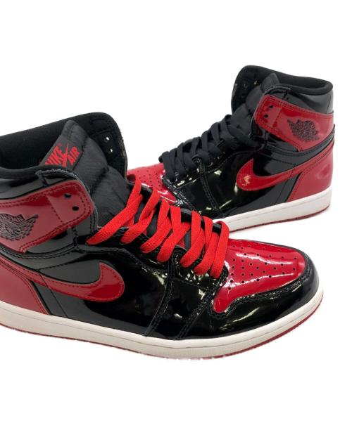 NIKE（ナイキ）NIKE (ナイキ) ハイカットスニーカー ブラック×レッド サイズ:26.5の古着・服飾アイテム