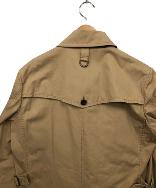 KENT&CURWEN（ケント・アンド・カーウェン）KENT&CURWEN (ケント・アンド・カーウェン) ステンカラーコート カーキ サイズ:LLの古着・服飾アイテム