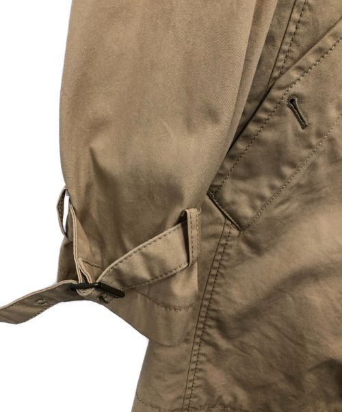 KENT&CURWEN（ケント・アンド・カーウェン）KENT&CURWEN (ケント・アンド・カーウェン) ステンカラーコート カーキ サイズ:LLの古着・服飾アイテム