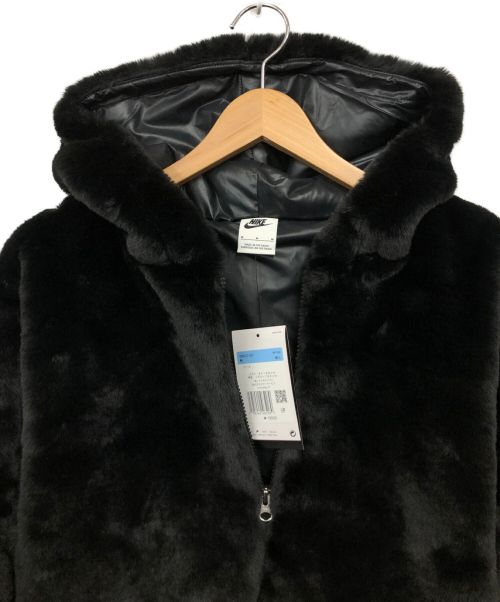 NIKE（ナイキ）NIKE (ナイキ) フェイクファージャケット ブラック サイズ:Mの古着・服飾アイテム
