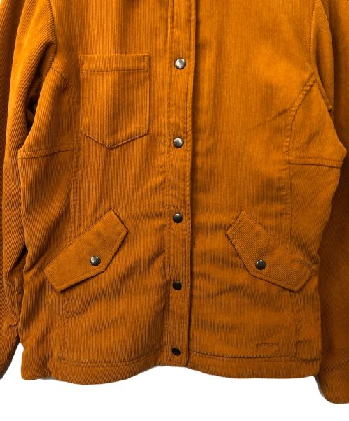 Patagonia（パタゴニア）Patagonia (パタゴニア) コーデュロイシャツジャケット オレンジ サイズ:Sの古着・服飾アイテム