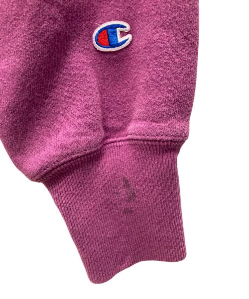 Champion REVERSE WEAVE（チャンピオン リバース ウィーブ）Champion REVERSE WEAVE (チャンピオン リバース ウィーブ) プルオーバーパーカー パープル サイズ:Mの古着・服飾アイテム