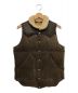 RockyMountainFeatherBed（ロッキーマウンテンフェザーベッド）の古着「ダウンベスト」｜ブラウン