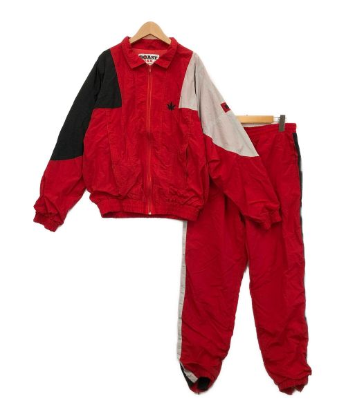 BOAST U.S.A（ボースト）BOAST U.S.A (ボースト) セットアップ レッド サイズ:Mの古着・服飾アイテム