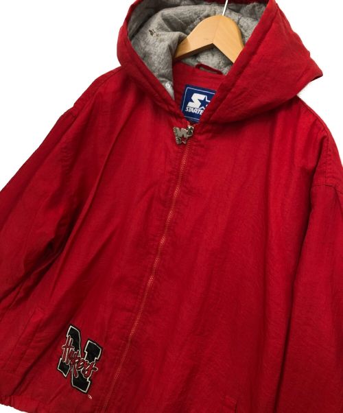 STARTER（スターター）STARTER (スターター) ナイロンジャケット レッド サイズ:不明の古着・服飾アイテム