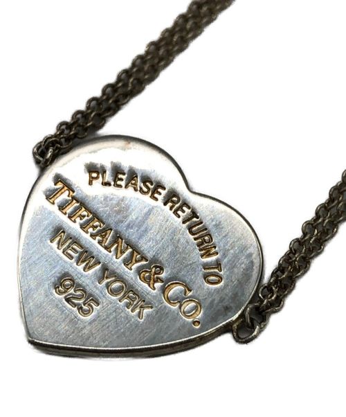 TIFFANY & Co.（ティファニー）TIFFANY & Co. (ティファニー) ハート タグ ダブル チェーン ブレスレットの古着・服飾アイテム