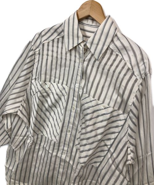 Adam et Rope（アダム エ ロペ）Adam et Rope (アダムエロペ) ボタンダウンシャツ ホワイト サイズ:FREEの古着・服飾アイテム