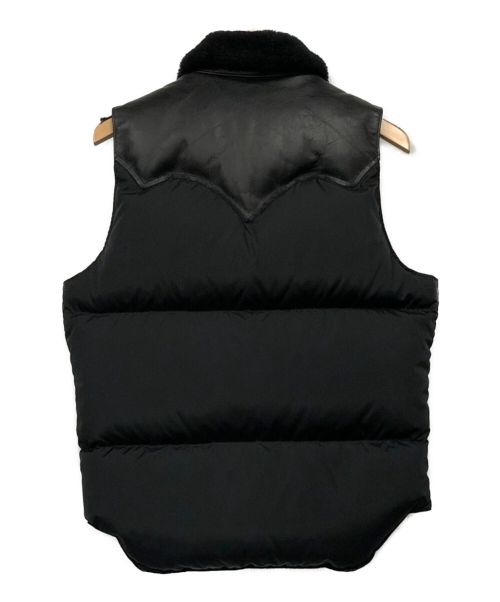 RockyMountainFeatherBed（ロッキーマウンテンフェザーベッド）RockyMountainFeatherBed (ロッキーマウンテンフェザーベッド) ダウンベスト ブラック サイズ:36の古着・服飾アイテム