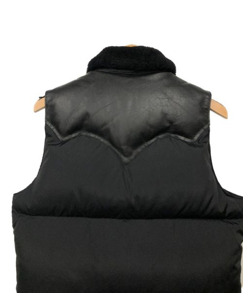 RockyMountainFeatherBed（ロッキーマウンテンフェザーベッド）RockyMountainFeatherBed (ロッキーマウンテンフェザーベッド) ダウンベスト ブラック サイズ:36の古着・服飾アイテム
