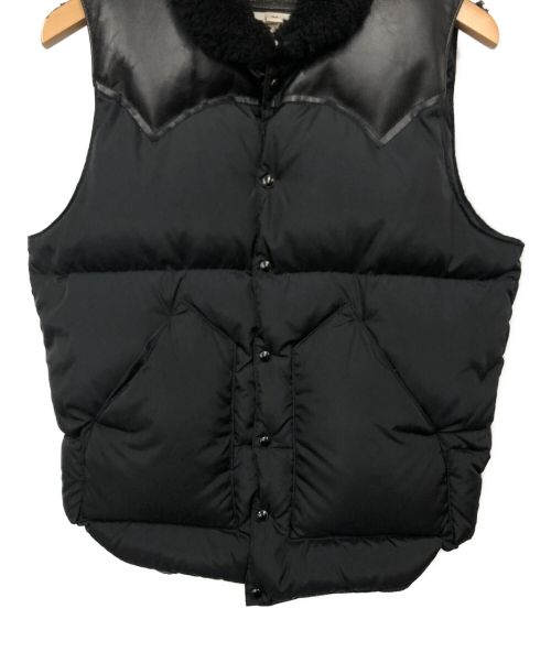 RockyMountainFeatherBed（ロッキーマウンテンフェザーベッド）RockyMountainFeatherBed (ロッキーマウンテンフェザーベッド) ダウンベスト ブラック サイズ:36の古着・服飾アイテム