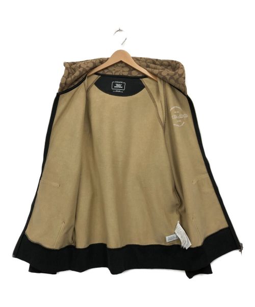 COACH（コーチ）COACH (コーチ) ジップパーカー ブラウン サイズ:L 未使用品の古着・服飾アイテム