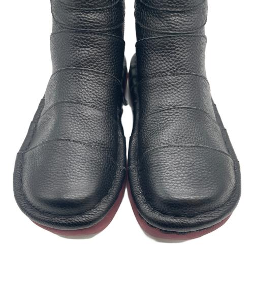 estacion（エスタシオ）estacion (エスタシオ) ショートブーツ ブラック サイズ:Mの古着・服飾アイテム