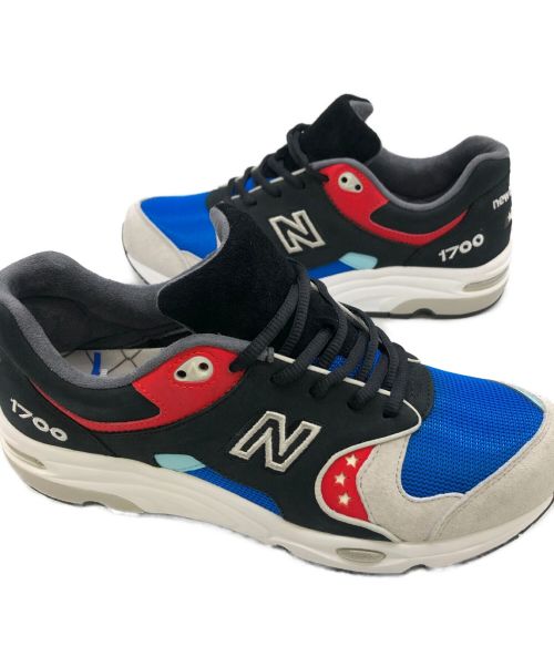 NEW BALANCE（ニューバランス）NEW BALANCE (ニューバランス) ローカットスニーカー ブラック×グレー サイズ:27.5の古着・服飾アイテム