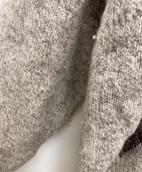 SHETLAND ISLANDS（シェットランドアイランド）SHETLAND ISLANDS (シェットランドアイランド) ニット グレー×ブラウン サイズ:Lの古着・服飾アイテム