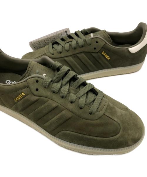 adidas（アディダス）adidas (アディダス) スニーカー オリーブ サイズ:26.5の古着・服飾アイテム