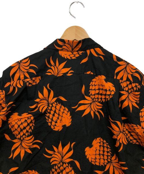 KAHANAMOKU（カハナモク）KAHANAMOKU (カハナモク) アロハシャツ ブラック サイズ:Mの古着・服飾アイテム