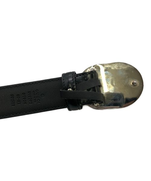GUCCI（グッチ）GUCCI (グッチ) ベルト ブラックの古着・服飾アイテム