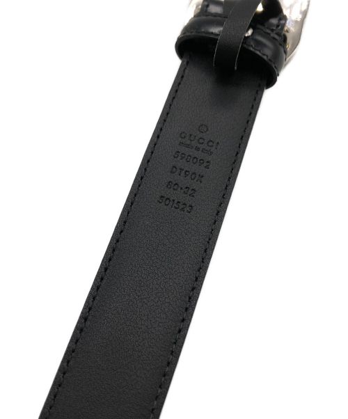 GUCCI（グッチ）GUCCI (グッチ) ベルト ブラックの古着・服飾アイテム