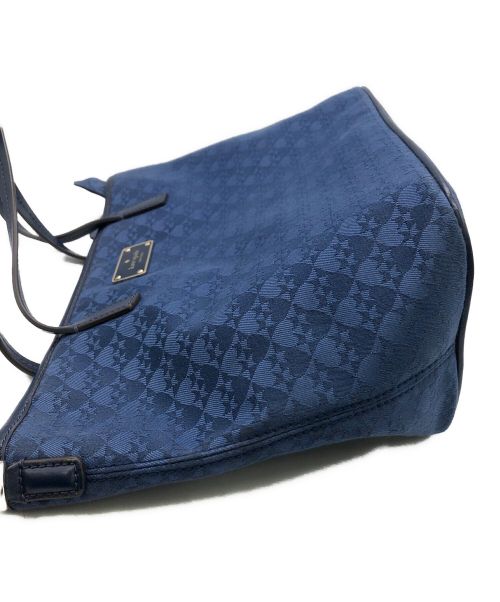 Kate Spade（ケイトスペード）Kate Spade (ケイトスペード) ハンドバッグ ネイビーの古着・服飾アイテム