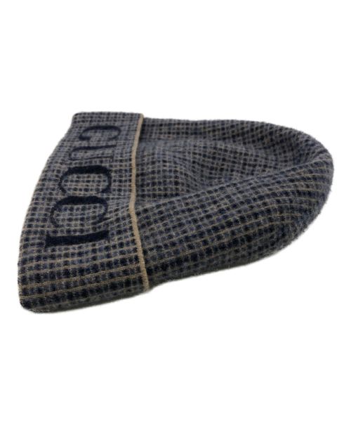 GUCCI（グッチ）GUCCI (グッチ) ニット帽 サイズ:M(58cm)の古着・服飾アイテム