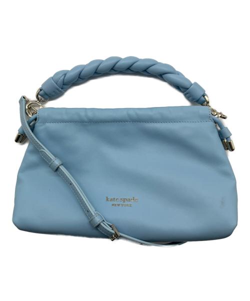 Kate Spade（ケイトスペード）Kate Spade (ケイトスペード) 2WAYバッグ ライトブルーの古着・服飾アイテム