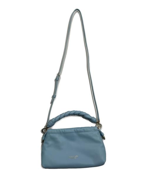 Kate Spade（ケイトスペード）Kate Spade (ケイトスペード) 2WAYバッグ ライトブルーの古着・服飾アイテム