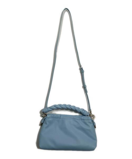 Kate Spade（ケイトスペード）Kate Spade (ケイトスペード) 2WAYバッグ ライトブルーの古着・服飾アイテム