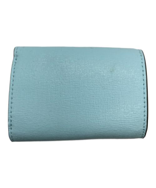 Kate Spade（ケイトスペード）Kate Spade (ケイトスペード) 3つ折り財布 スカイブルーの古着・服飾アイテム