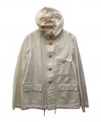 YANKSHIREヤンクシャー）の古着「フーデッドジャケット」｜アイボリー