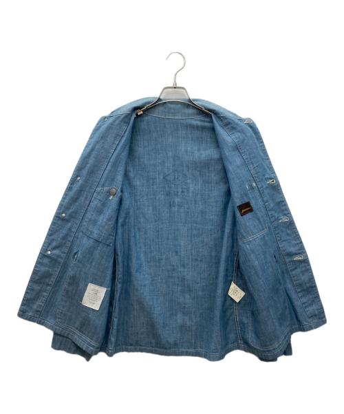 YANKSHIRE（ヤンクシャー）YANKSHIRE (ヤンクシャー) カバーオール スカイブルー サイズ:36Rの古着・服飾アイテム