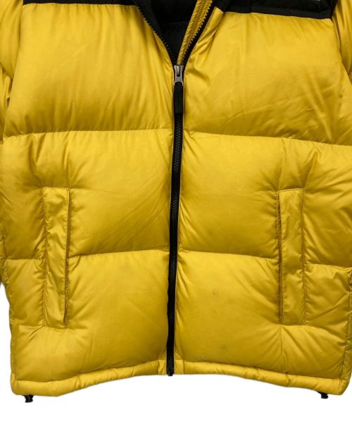 THE NORTH FACE（ザ ノース フェイス）THE NORTH FACE (ザ ノース フェイス) ダウンジャケット ブラック×イエロー サイズ:Lの古着・服飾アイテム