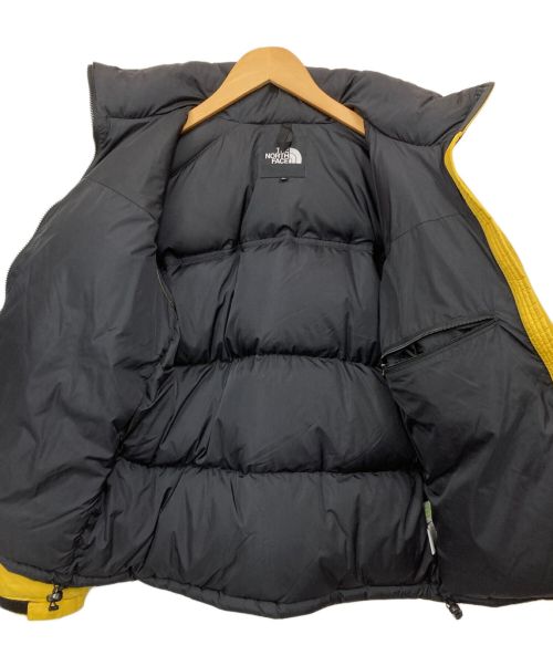 THE NORTH FACE（ザ ノース フェイス）THE NORTH FACE (ザ ノース フェイス) ダウンジャケット ブラック×イエロー サイズ:Lの古着・服飾アイテム