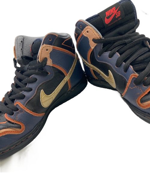 NIKE（ナイキ）NIKE (ナイキ) スニーカー ブラック×パープル サイズ:25の古着・服飾アイテム