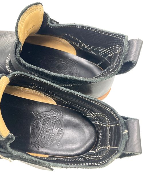 ZERROWS（ゼローズ）ZERROWS (ゼローズ) プルオンブーツ ブラック サイズ:8 1/2の古着・服飾アイテム