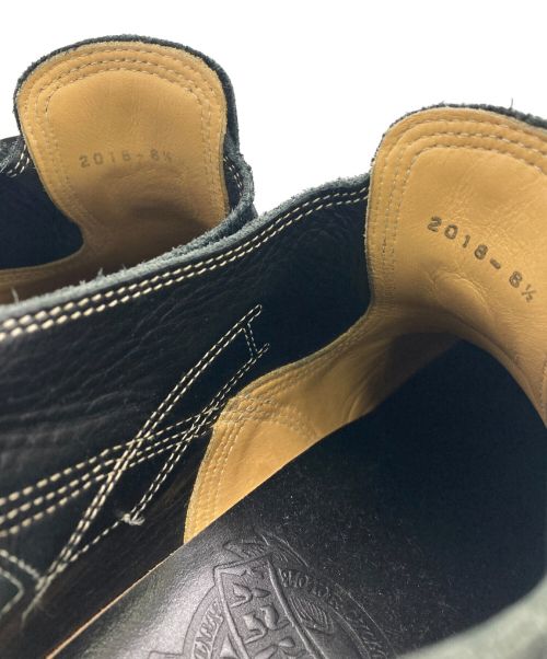 ZERROWS（ゼローズ）ZERROWS (ゼローズ) プルオンブーツ ブラック サイズ:8 1/2の古着・服飾アイテム