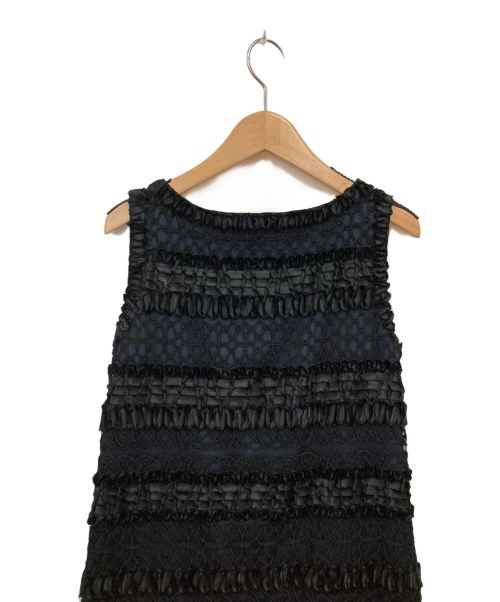 ANAYI（アナイ）ANAYI (アナイ) ノースリーブワンピース ネイビー サイズ:36の古着・服飾アイテム