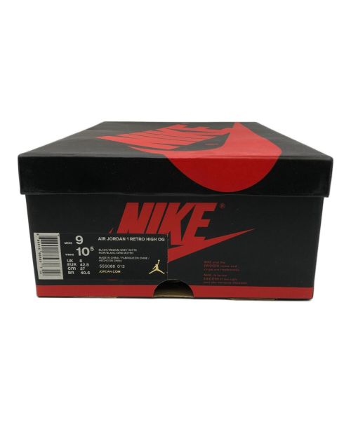 NIKE（ナイキ）NIKE (ナイキ) ハイカットスニーカー グレー サイズ:27の古着・服飾アイテム