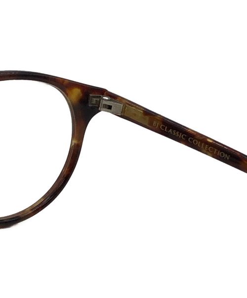 BJ CLASSIC COLECTION（ブロスジャパンクラシックコレクション）BJ CLASSIC COLECTION (ブロスジャパンクラシックコレクション) 眼鏡 ブラウン サイズ:46□20-145の古着・服飾アイテム