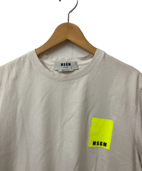 MSGM（エムエスジーエム）MSGM (エムエスジーエム) シャツ ホワイト サイズ:Mの古着・服飾アイテム