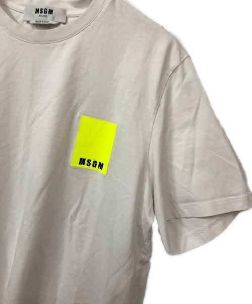 MSGM（エムエスジーエム）MSGM (エムエスジーエム) シャツ ホワイト サイズ:Mの古着・服飾アイテム