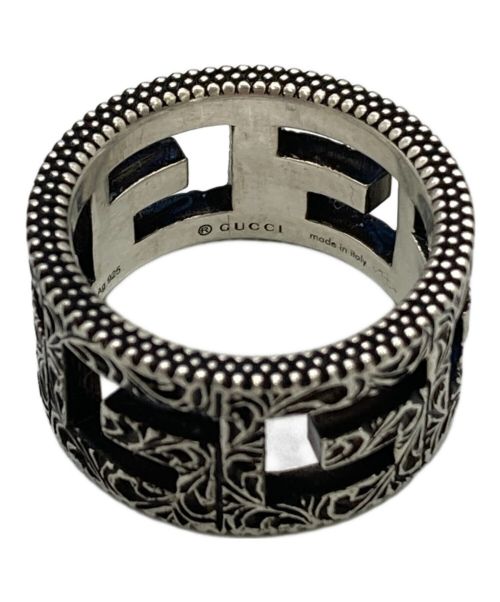GUCCI（グッチ）GUCCI (グッチ) シルバーリング サイズ:11の古着・服飾アイテム
